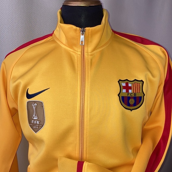 FC Barcelona Nike Full Zip Training Jacket - Picture 2 of 8